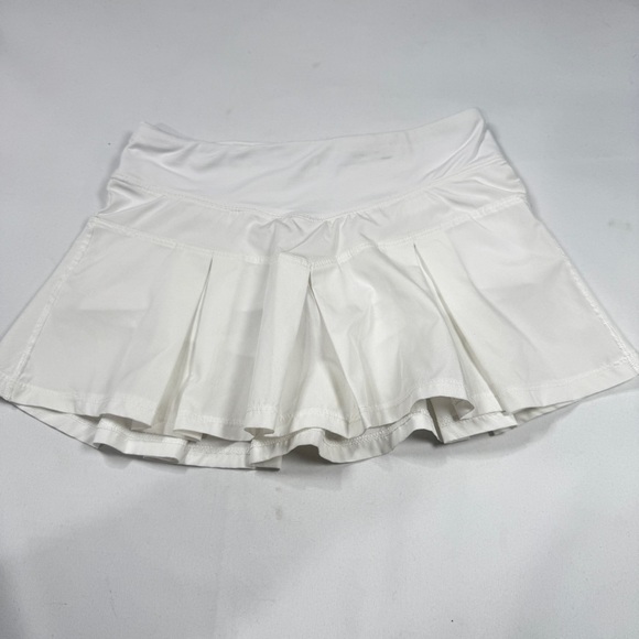Ivivva White Pleated Skirt for Kids - Picture 1 of 9